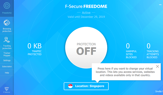F-Secure Freedome VPN 2.50.23.0