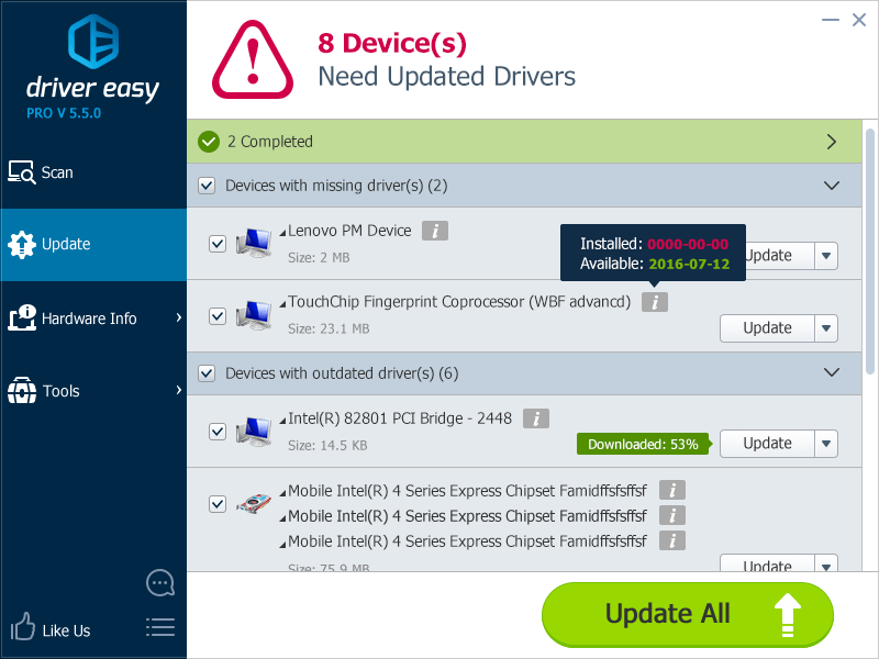 Driver Easy Pro Key 5.7.3 with Full Crack